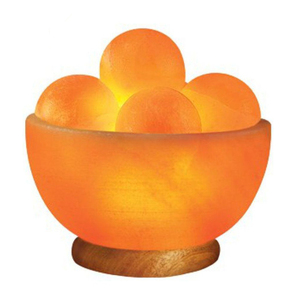 Bowl Himalayan <b>Salt</b> <b>Lamps</b> Complete Package Electric Cord and <b>Bulb</b> Organic Material - Product Image 6