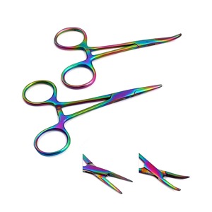 Pince hémostatique de précision, forceps à moustique courbés, instruments chirurgicaux en acier inoxydable, outils médicaux durables, manuel professionnel - Product Image 3