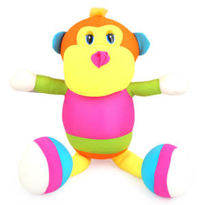 Jouet en peluche singe - Multicolore - Product Image 2