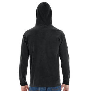 Wholesale Men Customizable <b>Lightweight</b> Pullover <b>Hoodie</b> Breathable - Product Image 5