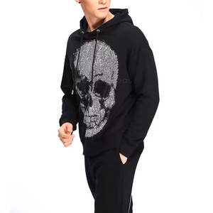 Survêtement en strass de super qualité pour le jogging survêtement en strass avec logo personnalisé au meilleur prix - Product Image 5