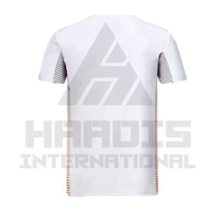 Nueva camiseta de verano para hombre, camiseta de manga corta de algodón ajustada de Color sólido para hombre - Product Image 2