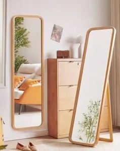 Cadre de miroir mural en bois artisanal rustique fini antique Design élégant pour intérieurs de maison classiques Utilisation décorative en gros - Product Image 6