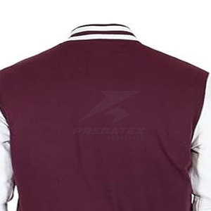 Veste à col montant sur mesure de haute qualité pour homme Style Letterman à séchage rapide pour l'automne et l'hiver - Product Image 6