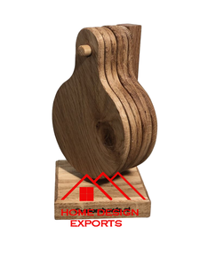 Soporte para Pizza de Madera de Mango para Servir Decorativamente en Restaurantes y Hoteles, el Más Vendido para Cocina - Product Image 6