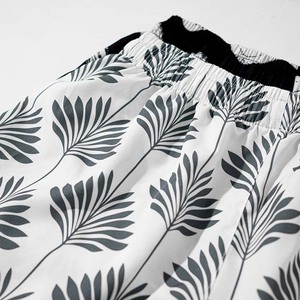 TST 4181 <b>Mens</b> Tropical Leaf Pattern <b>Shorts</b> Summer Style - Product Image 2