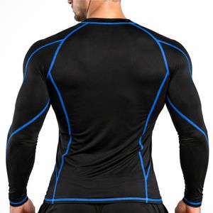Camiseta Deportiva de Compresión de Manga Larga para Hombre, Transpirable, Capa Base Atlética, Camiseta Protectora contra Rozaduras para Hombre - Product Image 2