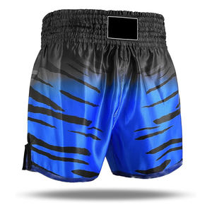 Customized Logo Factory Price Boxing Product Mauy Thai <b>Shorts</b> Comfortable OEM ODM Logo Custom <b>Men</b> Boxing <b>Shorts</b> - Product Image 2