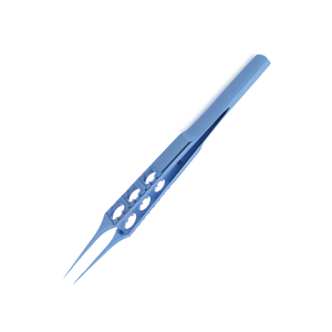 Pince à attacher micro médicale de haute qualité 120 mm 4.7 pouces pince à attacher droite en acier inoxydable à long manche - Product Image 4