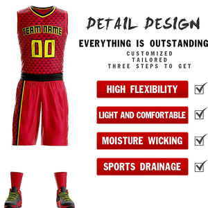 Nouveauté 2024, uniformes de basket-ball pour hommes grande taille de haute qualité, séchage rapide, ensembles personnalisés imprimés, vente chaude - Product Image 5