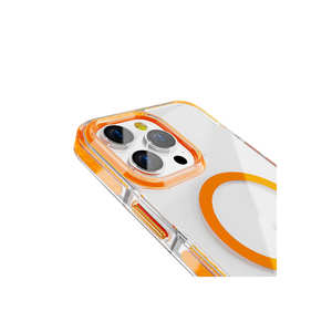 Coque Netzy pour Magsafe pour iPhone 15 Pro Max, antichoc avec protection airbag, silicone blanc détachable, série Nana - Product Image 4