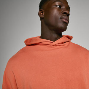 Acid Wash Hoodie Impreso Oem Pullover Cotton Stone Vintage Oversized Crop Acid Wash Hoodie para hombres Logotipo de marca personalizado - Product Image 2