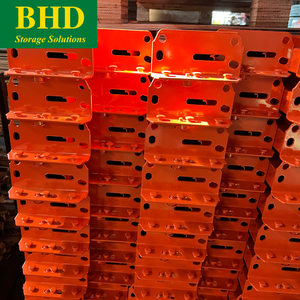 Adjustable Industrial Step Beams Powder Coated Heavy Duty Pallet <b>Racking</b> <b>System</b> Corrosion Protection 500-5000kg Capacity High - Product Image 4