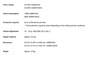 Machine à former du riz pour sushi ASM 410SCE, équipement automatique pour la préparation de snacks pour le service de restauration - Product Image 3