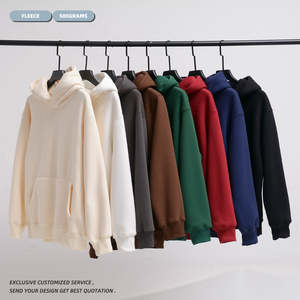 เสื้อฮู้ดผ้าคอตตอน450 GSM เสื้อวอร์มผ้านุ่มสำหรับฤดูหนาวออกแบบได้ตามต้องการ - Product Image 2