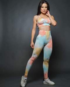 Pantalones cortos de Yoga para gimnasio sin costuras personalizados para mujer, mallas cortas de Color sólido, cintura elástica, bolsillo lateral, estilo motorista, conjuntos de Yoga transpirables - Product Image 2