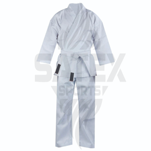 ชุดยูนิฟอร์มเทควันโด ศิลปะการต่อสู้ รับทำโลโก้ ผ้าฝ้าย 100% ขายส่ง ชุดยูยิตสู บราซิลเลียนยิวยิตสู ปรับแต่งสีและขนาดได้ บริการ OEM - Product Image 1