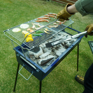 เตาบาร์บีคิวญี่ปุ่นคุณภาพสูง ผลิตในญี่ปุ่น เตาบาร์บีคิวถ่าน ประกอบง่าย พกพาสะดวก น้ำหนักเบา - Product Image 5