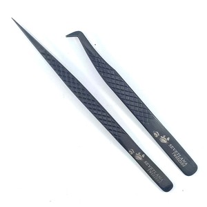 Sevetlana ชุดแหนบต่อขนตาสีรัสเซีย2ชิ้นสีดำสำหรับอุตสาหกรรมมืออาชีพกำหนดเอง - Product Image 1