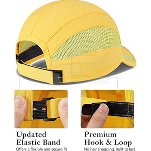 New Custom Logo Baseball Hat With Mesh <b>Back</b> And Adjustable Snapback Closure For Men And <b>Women</b> - Product Image 2