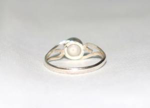 Natural <b>Pearl</b> <b>Ring</b> In 925 Sterling Silver Handmade Jewelry <b>Ring</b> Gift For Her - Product Image 6
