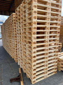 Best Selling Industrial Wooden Pallet Single Faced 4-Way Entry 1200mm <b>Fumigation</b> Free For Logistics Equipment - Product Image 6