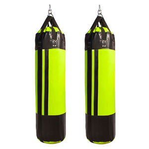 Sac de boxe de boxe en cuir véritable de haute qualité Offre Spéciale sac de sable professionnel entraînement Fitness RRI-PB-10 durable - Product Image 3