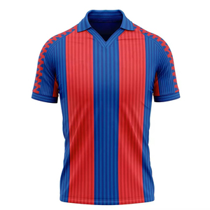 Camiseta de fútbol de sublimación personalizada al por mayor, ropa de fútbol de entrenamiento transpirable de alta calidad, camiseta de fútbol para hombre a la venta - Product Image 2