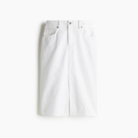Jupe en jean tendance pour femme, design personnalisé, décontractée, taille normale, longueur midi, boutonnée, teinte en pièce, été, OEM ODM, séchage rapide