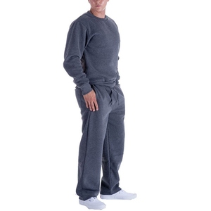 Custom Fleece Sweatpants For <b>Men</b> Puff Print Cotton <b>Baggy</b> Heavy Weight Joggers Relaxed Fit Trackpants <b>Trousers</b> With Drawstring - Product Image 2