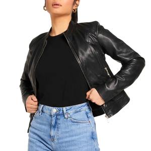 Chaqueta Bomber de PU para Mujer, Nueva Llegada 2025, Mejor Venta, Invierno, Cuello Alto, Impermeable y Cortavientos, Color Personalizado - Product Image 1