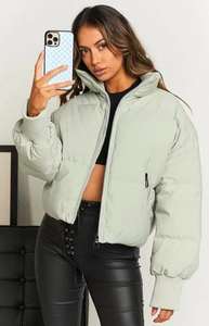 Chaqueta Bomber Holgada de Invierno para Mujer, Personalizada, con Cierre Completo, Manga Larga, Cuello Alto, Impermeable, Rellena de Algodón - Product Image 2