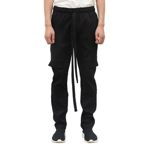 Pantalon cargo décontracté pour homme, jogging avec décoration en dentelle, pantalon de sport à séchage rapide avec poche latérale 2026 - Product Image 2