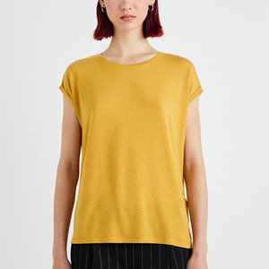 Camiseta de algodón 100%, ropa de mujer de gran tamaño, camisetas de verano para mujer, la mejor camiseta personalizada barata de alta calidad para mujer - Product Image 1