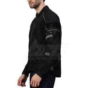 Veste textile légère pour motards, service OEM, vestes de moto en textile tendance pour hommes - Product Image 3