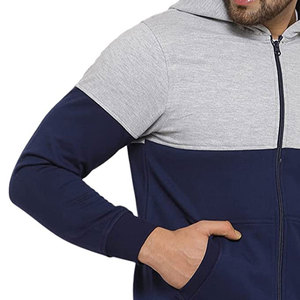 2025 Nuevo diseño Sudaderas con cremallera para hombres La mejor calidad Transpirable y de secado rápido Sudaderas con cremallera para hombres en MOQ bajo - Product Image 3