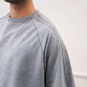 Venta al por mayor Vintage Streetwear camiseta | Camiseta de gran tamaño impresa personalizada | Fabricante de camisetas de moda casual OEM - Product Image 3