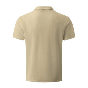 Polos pour hommes élégants et ajustés de couleur unie, orientés vers l'exportation, design personnalisé polos solides de qualité supérieure pour hommes - Product Image 4