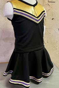 Uniforme de porristas personalizado profesional de alta calidad barato para mujer, uniforme de práctica de animación con impresión por sublimación - Product Image 3