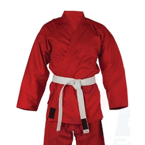 Uniforme de karate con logotipo personalizado, ropa cómoda de algodón para artes marciales, proveedor al por mayor, traje resistente para entrenamiento de kick boxing - Product Image 5