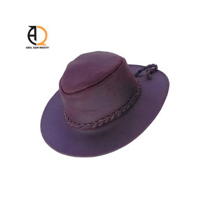 Sombreros de Cuero de Primera Calidad, Estilo Vintage, Sombreros de Vaquero de Cuero, Sombreros de Cuero Únicos y Elegantes - Product Image 5