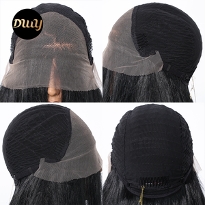 Perruque Lace Frontale DWY Longue 13x6, Cheveux Vierges Pré-Pluckés, Dentelle Transparente, Dentelle Frontale Extensible de 6 Pouces, 36 Pouces Extensible - Product Image 3
