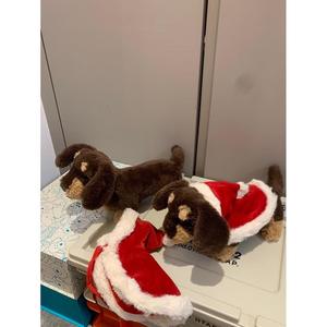 Jelly <b>Cat</b> Super Soft Plush Sausage Dog Pendant Christmas <b>Gift</b> Stuffed Animal Toy Filled with PP - Product Image 2