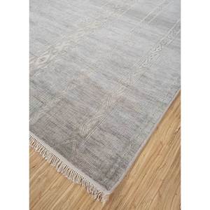 Alfombras Jaipur ZA Lca-1510 Clásicas en Gris Tomillo y Negro, Alfombras de Lana Anudadas a Mano con Patrón Geométrico para Decoración de Sala de Estar y Pasillo - Product Image 1