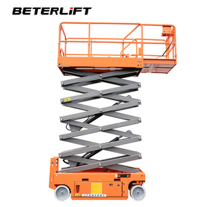 Motor Lift Gunting Bertenaga Baterai, Pengangkat Konstruksi, Lift Gunting untuk Dijual - Product Image 6