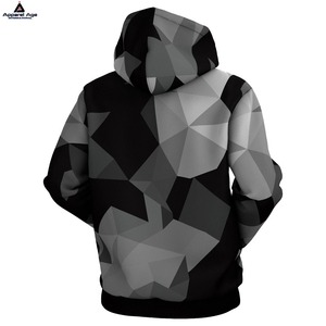 OEM Logo personnalisé entièrement numérique 3D imprimé polyester mode unisexe pull à capuche sublimation sweats à capuche pour hommes - Product Image 3