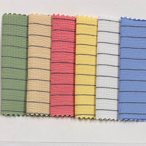 Tela de Rayas de Poliéster Premium, Material de Camisería Estampado para Ropa de Niñas para Actividades al Aire Libre |   Calidad de Exportación - Product Image 1