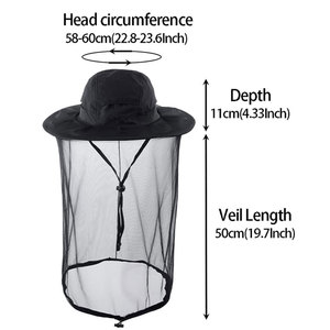 Sombrero protector de apicultura al por mayor ligero y duradero para la seguridad del apicultor - Product Image 6