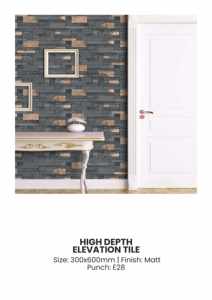 Carreaux muraux extérieurs en porcelaine 300x600mm, aspect architectural - Product Image 2