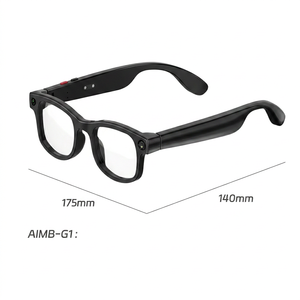 Gafas Inteligentes AIMB con Cámara 1080P, Traducción IA en Tiempo Real, Reproductor de Música, Llamadas Telefónicas, Control por Aplicación, Control Táctil, Resistentes al Agua IP67 - Product Image 5